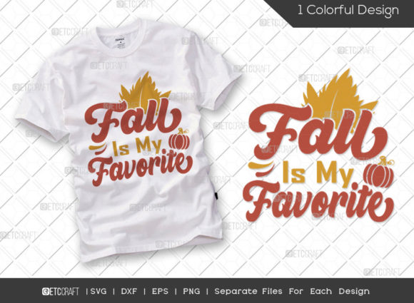 Fall Is My Favorite SVG for Seasonal Embroidery Projects