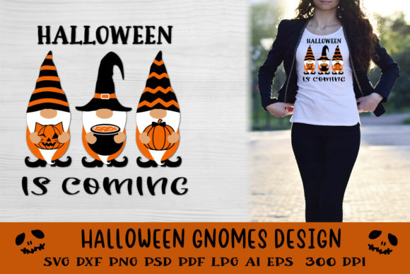 Halloween Gnomes SVG: A Spooky Yet Practical Embroidery Design