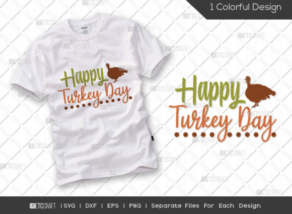Happy Turkey Day SVG Cut File Turkey Review for Real Projects
