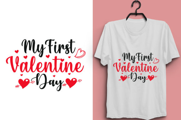 My First Valentine's Day SVG T-shirt Review