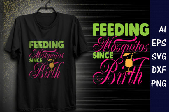 Summer Quote Design, Feeding Mosquitos