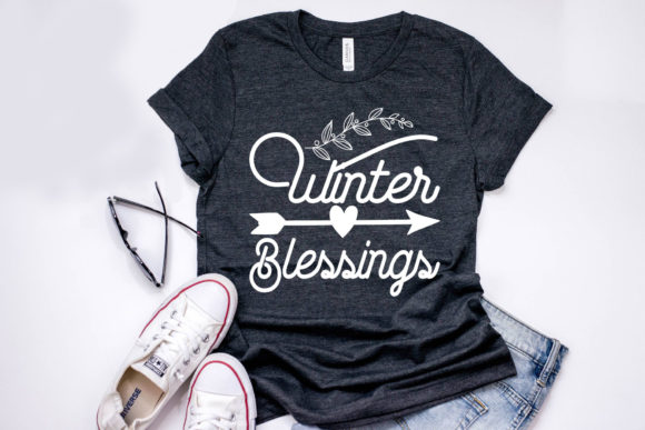 Winter Quote Design, Winter Blessings Review for Real Projects